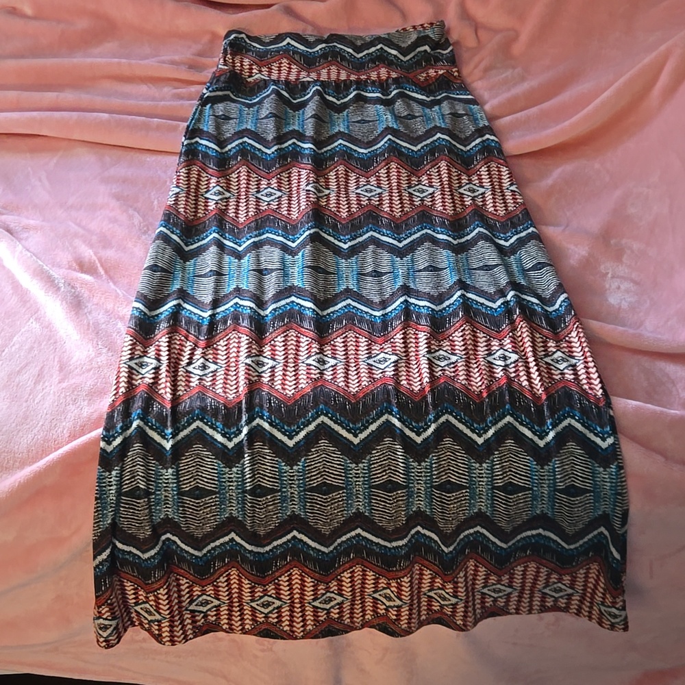 Aztec Maxi Skirt